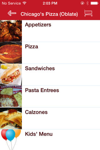 Chicagos Pizza screenshot 2