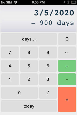 Date Calculator PW screenshot 2