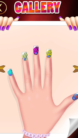 【免費遊戲App】Art Manicure Nail Salon Maker New Beauty Spa Make-over Free-APP點子