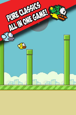 Flappy Spring Ninja Bird screenshot 4