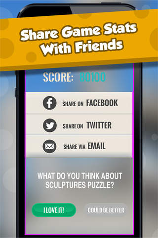 Sculptures Puzzle Free - Brain Teaser Jigsaw 4 Kids & Family screenshot 3