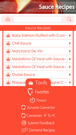 【免費生活App】Sauce Racipes-APP點子