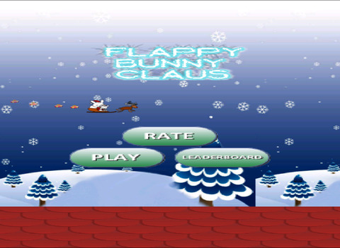 【免費遊戲App】Flappy Bunny Claus-APP點子