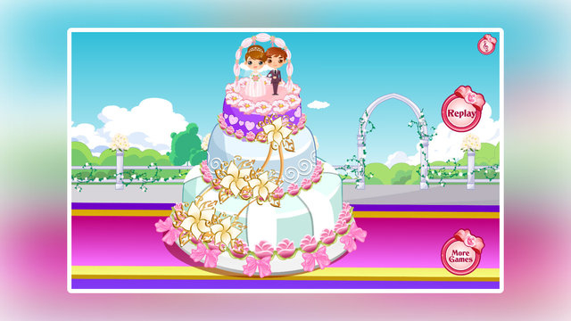 【免費遊戲App】Rose Wedding Cake 3-APP點子