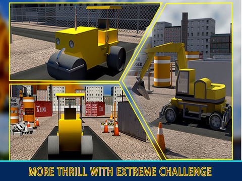 【免費遊戲App】Road Construction Simulator - 3D Heavy Machines Excavator & Road Roller-APP點子