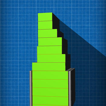 Server Stacker - Who Knew That Building A Neon Green Tower Could Be So Fun, Exciting and Challenging?! LOGO-APP點子