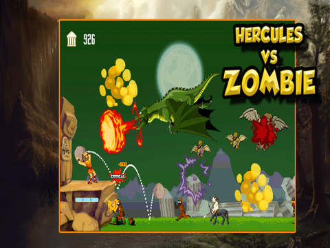 【免費遊戲App】Hercules vs Zombies-APP點子