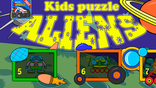 Kids Puzzle - Aliens
