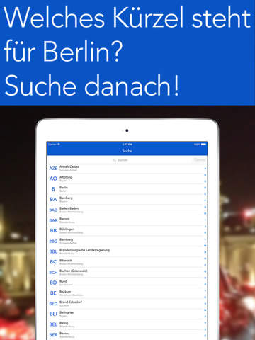 【免費書籍App】Kennzeichen-Finder-APP點子