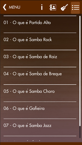 【免費音樂App】História do Samba-APP點子