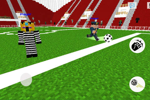 Cops N Robbs Soccer 3D with skin exporter for minecraft screenshot 4