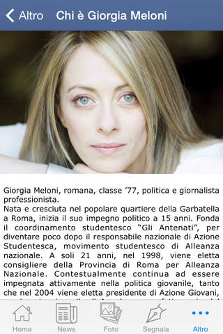 Giorgia Meloni screenshot 4