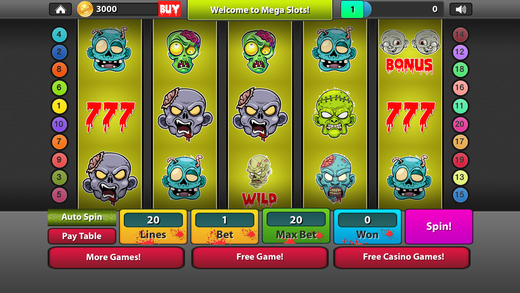 Zombie Slots Pro 3.0