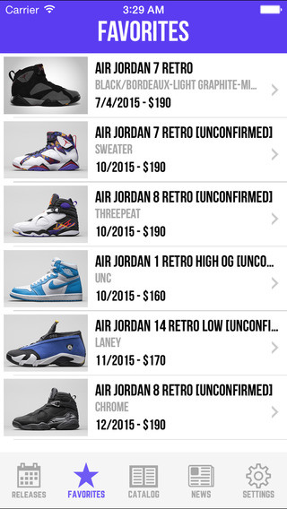 【免費運動App】Sneaker Crush - Release Dates for Air Jordan & Nike Sneakers!-APP點子