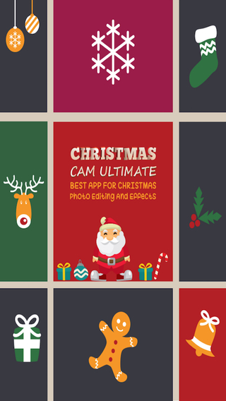 Christmas Cam Ultimate - Best App For Christmas Photo Editing And Effects