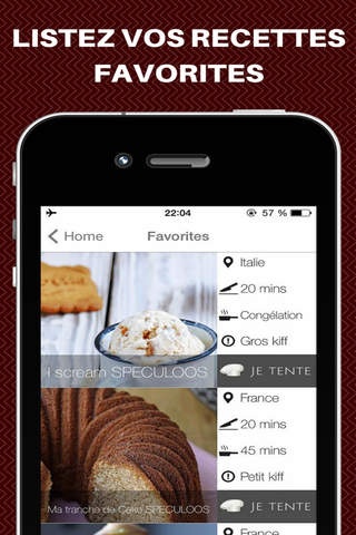 SPECULOOS : la bible des recettes de cuisine Speculos pour smartphones screenshot 4