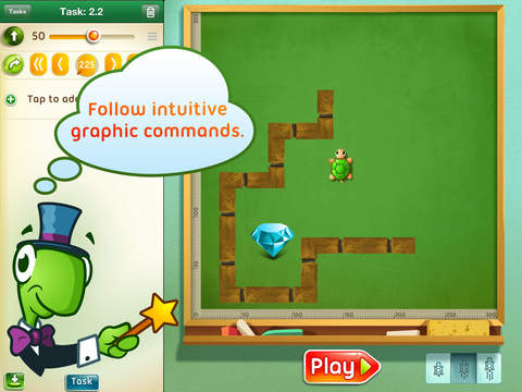 【免費教育App】Move The Turtle. Programming For Kids-APP點子