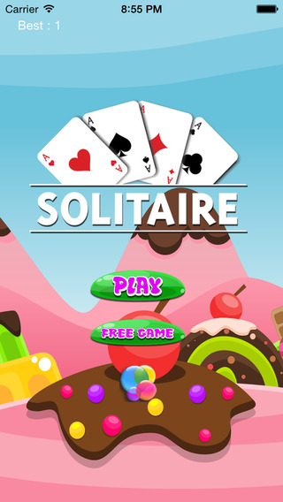 【免費遊戲App】A Aalluring Candy Kingdom Solitaire-APP點子