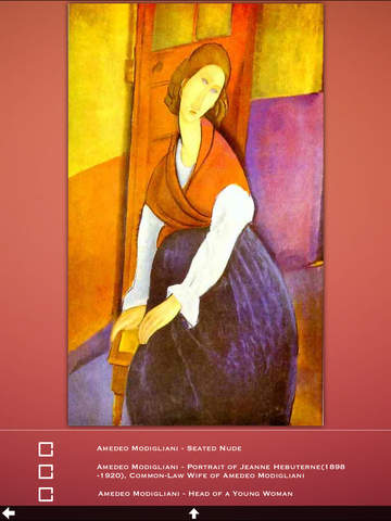 【免費娛樂App】Amedeo Modigliani Artworks-APP點子