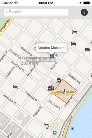 New Orleans Tourist Map screenshot 2