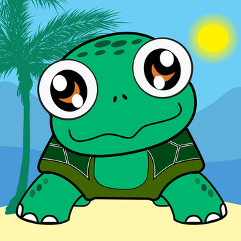 Cute Turtle Runner - Animal Running Game on the Beach 遊戲 App LOGO-APP開箱王