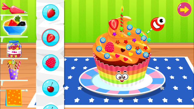 Cupcake Studio Free - Junior Chef's Dessert Maker Bakery with Baking and Cooking Games
