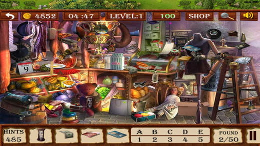 【免費遊戲App】Hidden Objects:House of Talents-APP點子