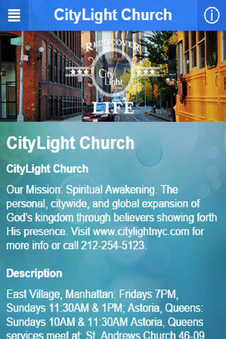 CityLightNYC screenshot 2