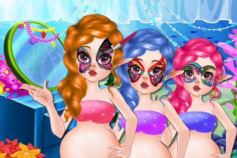 Mermaid Princess Fantasy Art Design——Fashion Beauty Magic Salon&Cute Girls Makeup screenshot 3