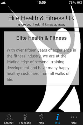Elite Health & Fitness UK screenshot 2
