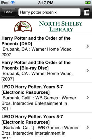 North Shelby Library On The Go screenshot 2