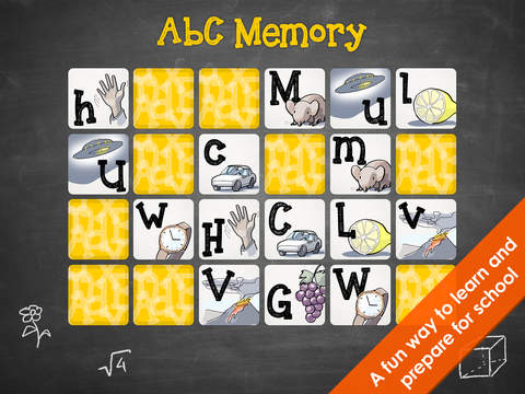 免費下載教育APP|AbC Memory - Capital and lower case letters (US english) app開箱文|APP開箱王