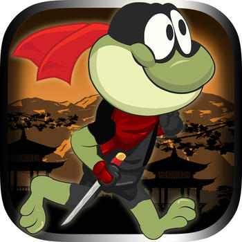 Frog Hero Jump Deluxe: Avoid the Fighting Ninjas LOGO-APP點子