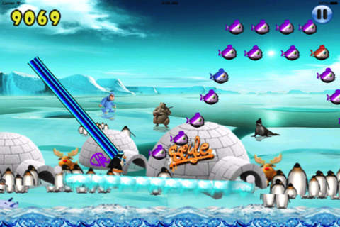 Happy Pinguin Jump Pro screenshot 2