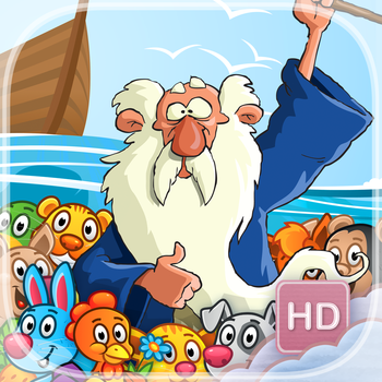 Noah's Animal Rescue - HD - FREE - Link Matching Animal Pairs in Ark Bible Puzzle Game 遊戲 App LOGO-APP開箱王