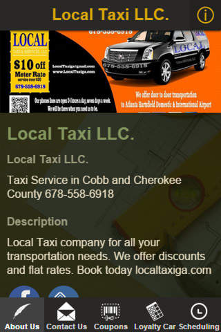 Local Taxi LLC. screenshot 2