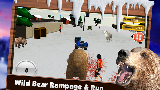 【免費遊戲App】Bear Attack Simulator 3D - Real Wild Animal Rampage and Hunting Adventure in Snowfall Valley-APP點子