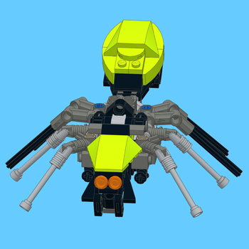 Spider for LEGO Creator 31018 x 2 Sets - instructions to build the new model with your old LEGO bricks LOGO-APP點子