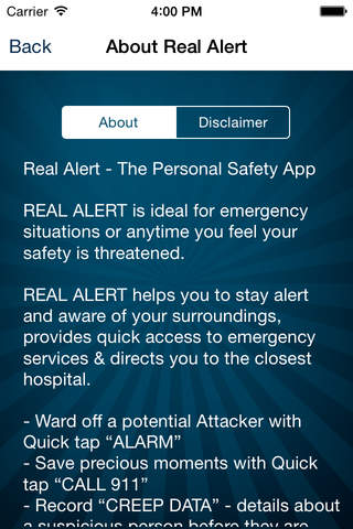 Real Alert screenshot 3