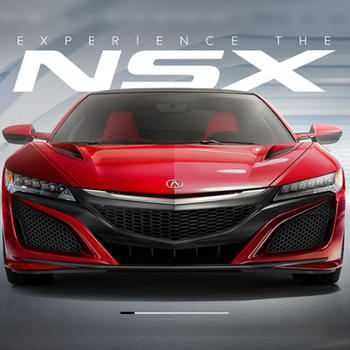 ACURA NSX eXperience LOGO-APP點子