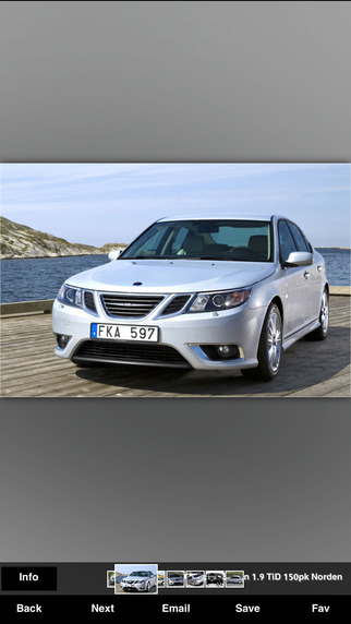 Specs for Saab Cars
