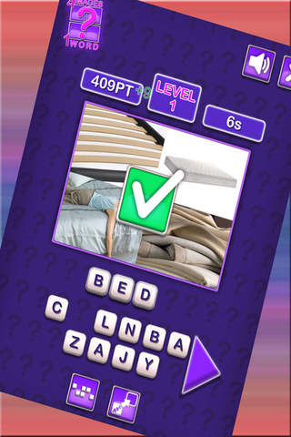 Choose 1 Correct Word For 4 Different Images - Puzzle screenshot 2