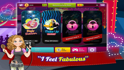 Super VIP Beauty Salon Slots - Deluxe Casino Multi-Line Slot Machine FREE