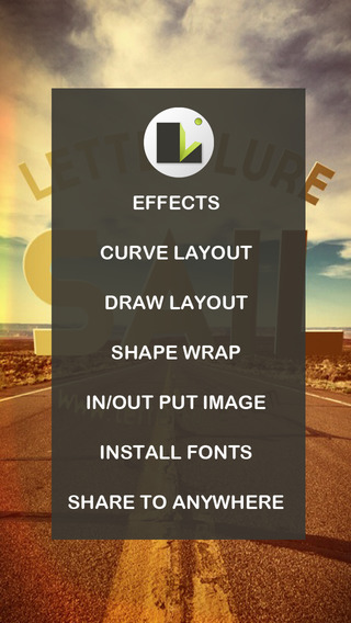 【免費攝影App】Letter Lure - Text to Photo with 3D, Effects, Draw, Bend, Shape Wrap-APP點子