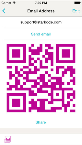 Sleek QR Code Reader Scan and Create