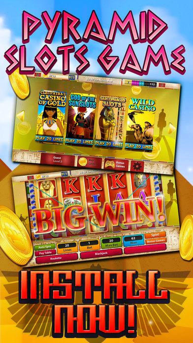 Screenshot 1 Игровые автоматы — Way Пирамиды (Magic Journey Of Gold Casino тире) — БЕСПЛАТНО