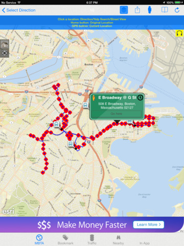 【免費交通運輸App】MBTA Real Time Lite & Navigation & Places Around - Public Transit Search and Trip Planner-APP點子