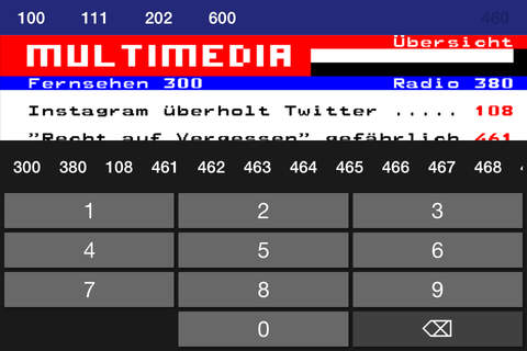 lillyText - ORF Teletext News