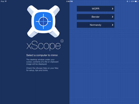 【免費生產應用App】xScope Mirror-APP點子