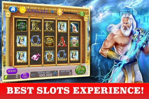 Lord of Gods:  Monumental Slot Poker with Big Wheel & Bonus Chips! screenshot 2
